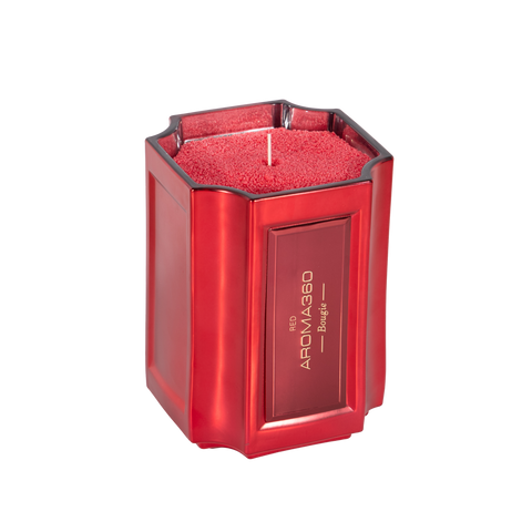 The Bougie Sand Wax Set features a 40oz scented sand wax, 30 candle wicks, and a stunning 33oz recyclable metallic vessel. Available in Blue, Red, Black, Green, and Purple scents, this eco-friendly, refillable candle set offers a sustainable and opulent ambiance.